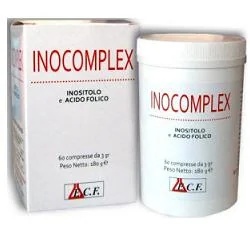 Inocomplex voedingssupplement met inositol en foliumzuur, 60 tabletten. Polycysteus-ovariumsyndroom.