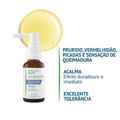 Ducray Sensinol SOS Spray Kløende Hovedbund Beroligende Anti-kløe Spray 30 ml