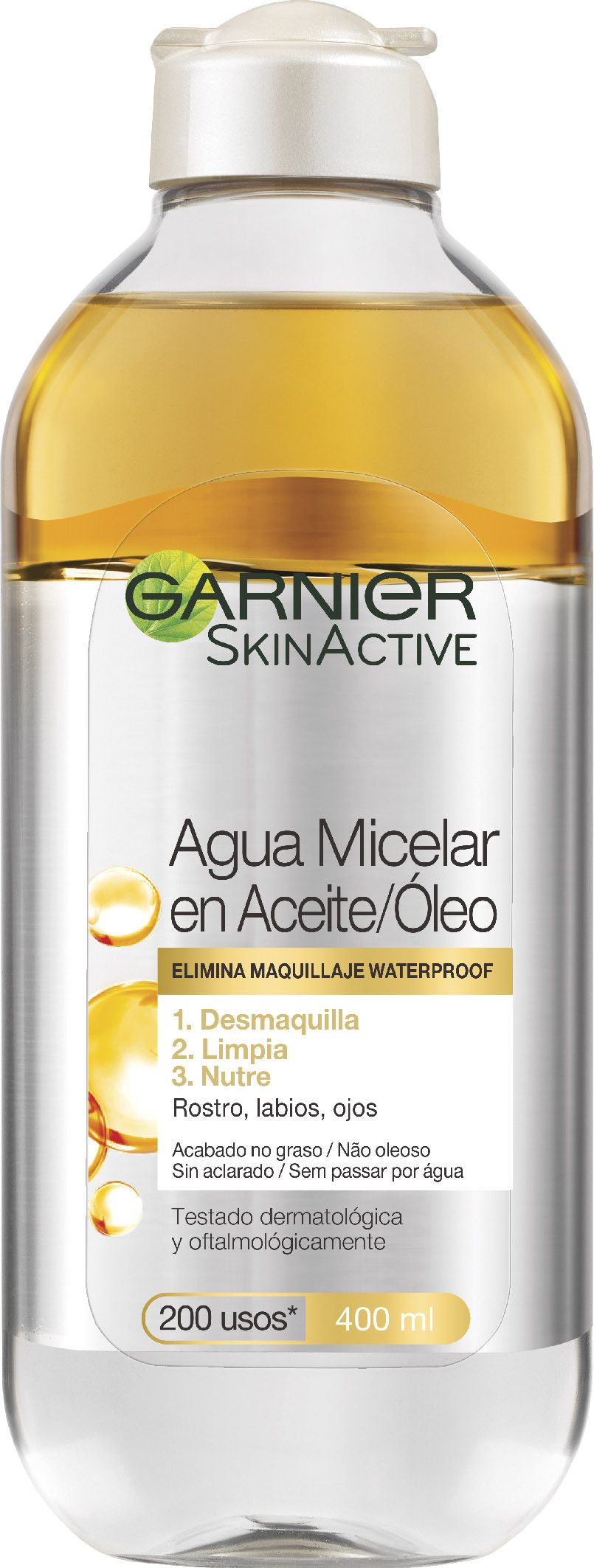 Micelarna voda Skin Active v olju Olja za odstranjevanje ličil