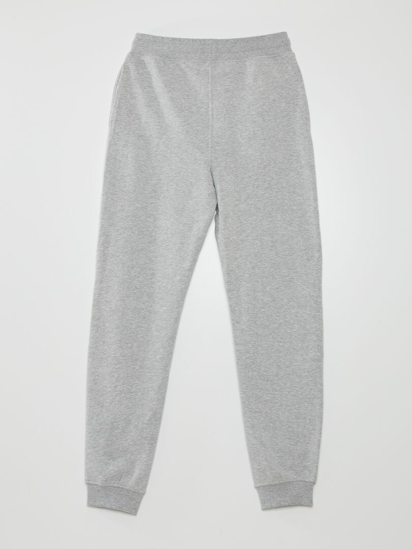 Fleece joggingbroek - GRIJS
