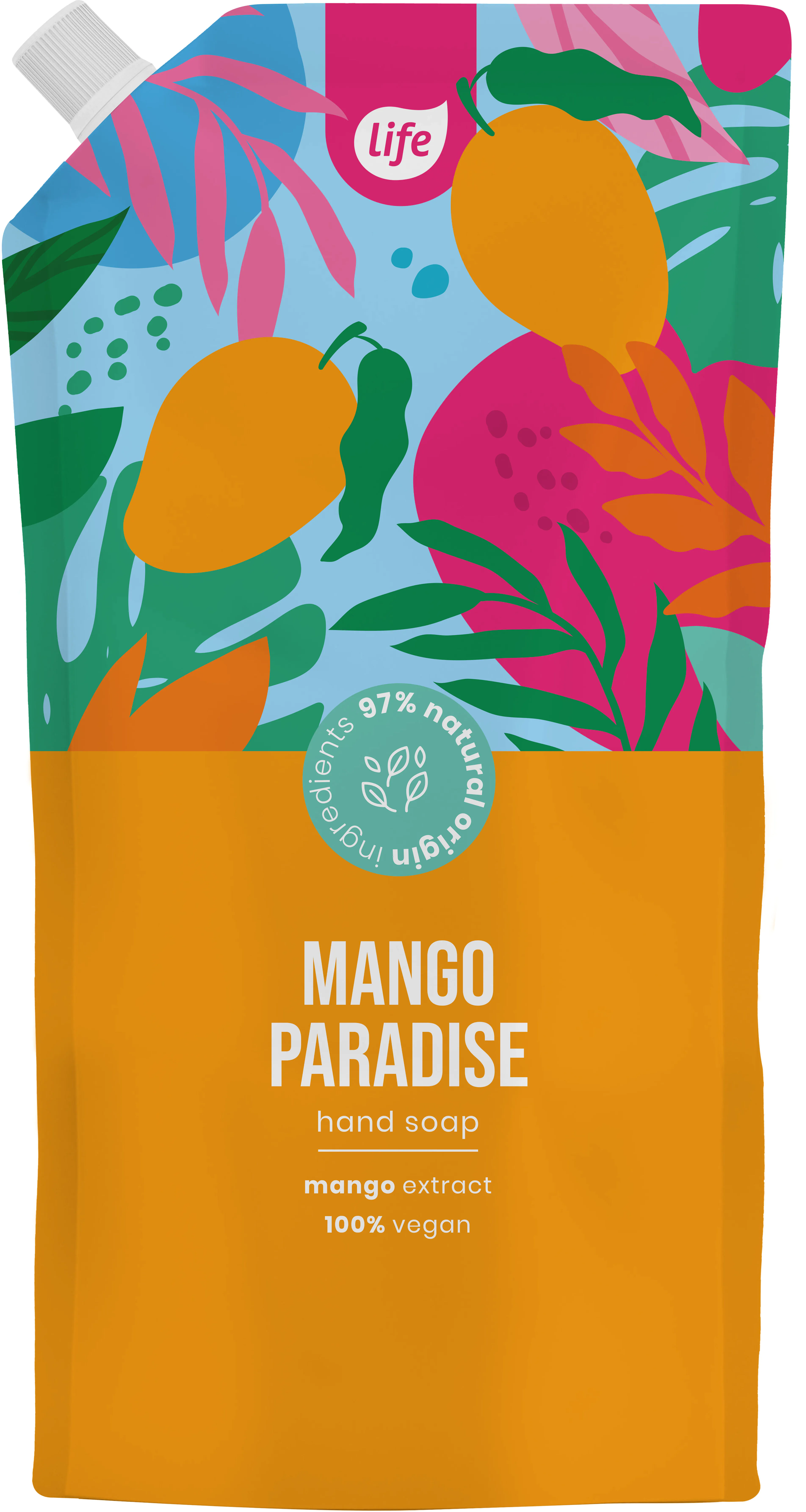 Life Mydło w płynie, Mango Paradise, refill