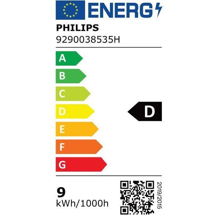 Pack de 2 ampoules LED connectées A60 - PHILIPS HUE - Lumière blanche et colorée - Culot E27 - 8,1W - 1000-2000k - 1100 lumens