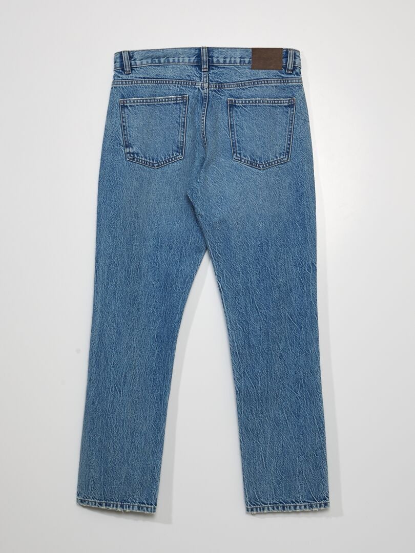 Rechte jeans - - BLAUW
