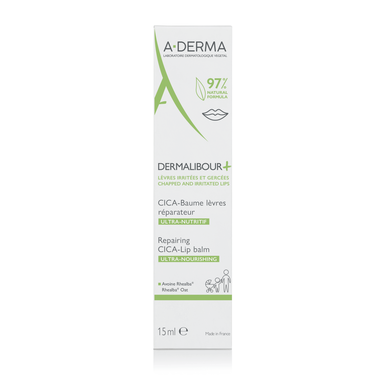 A-Derma Dermalibour Cica korjaava huulivoide