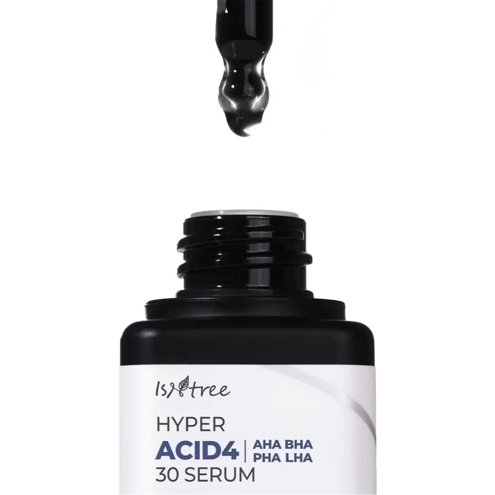 Isntree Gesichtspeeling Hyper Acid4 AHA BHA PHA LHA 30 sérum - 20 ml