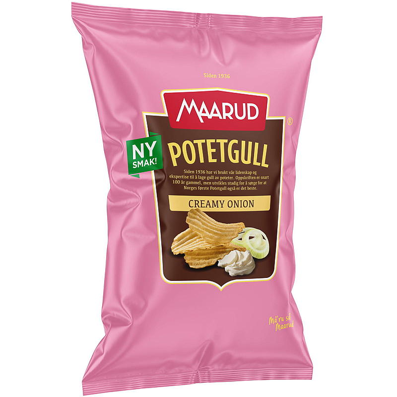 Patatine Maarud 200 g Cremoso Di Cipolla Maarud