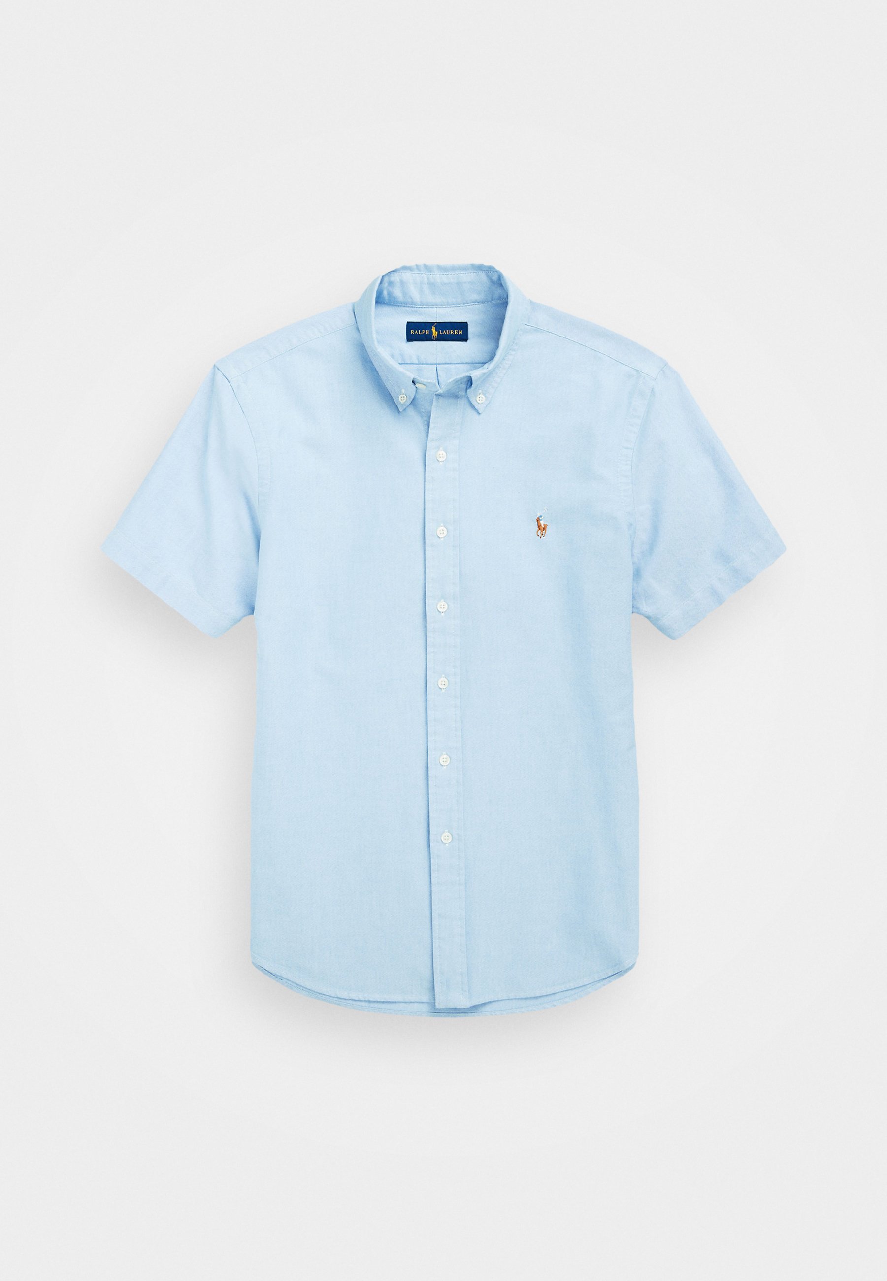 Chemise Oxford Polo Ralph Lauren coupe personnalisée - Bleue