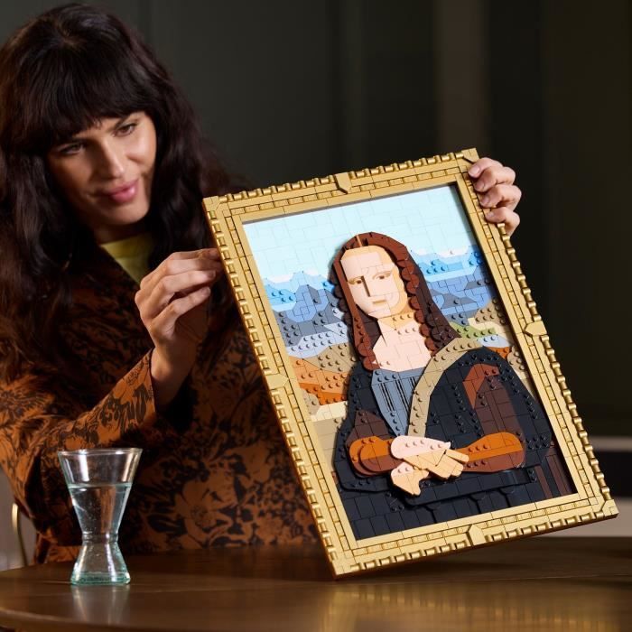 LEGO® Art 31213 La Joconde - Set de construction tableau de Léonard de Vinci - Décoration