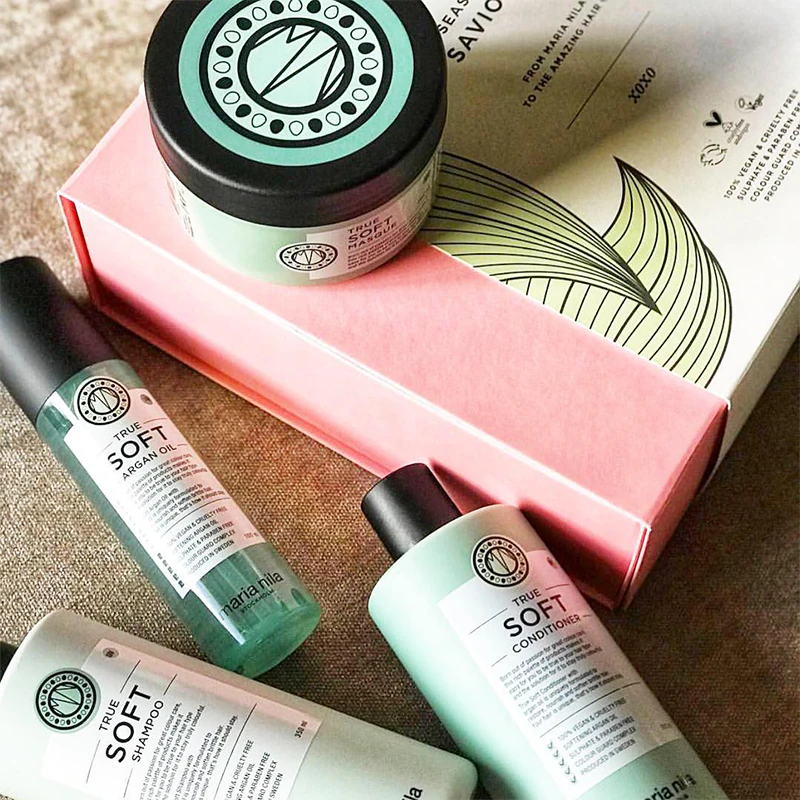 Shampoo hidratante Maria Nila True Soft para cabelos secos