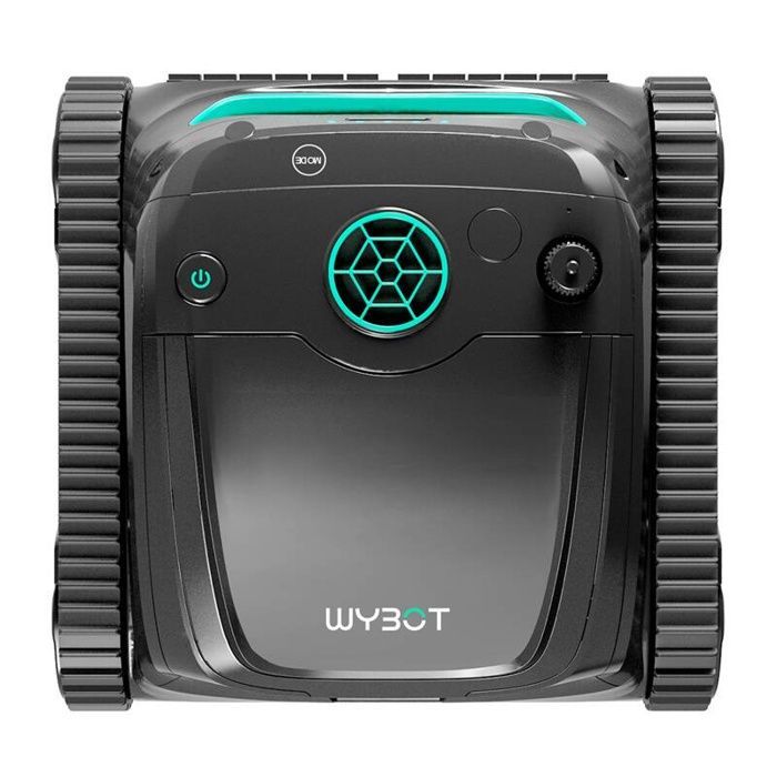 Robot Nettoyeur de Piscine - Wybot - S2 - Sans Fil - Autonome - Nettoyage Automatique