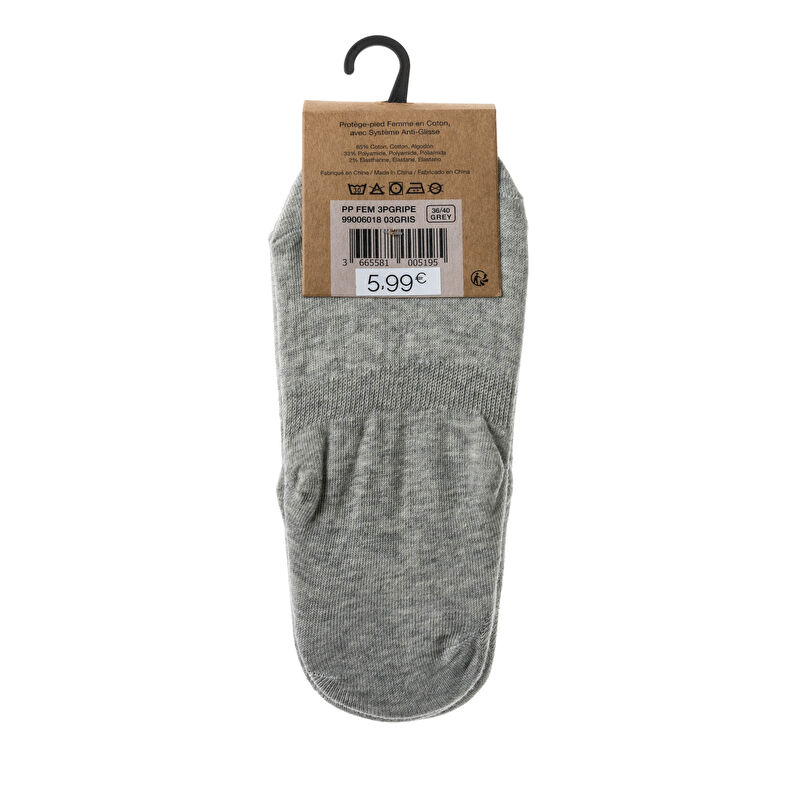 Chaussettes et collants Femme Gris