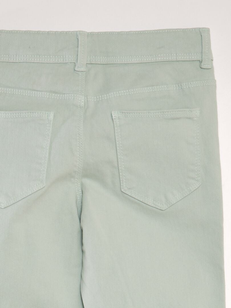 Pantalones ajustados - AZUL