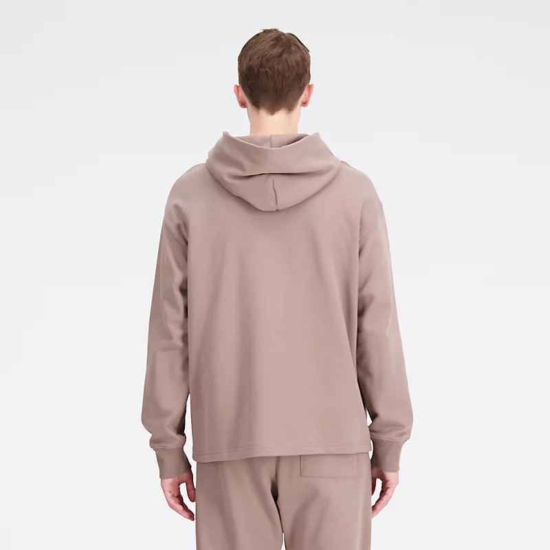 Męska sportowa bluza z polaru Linear Fleece - MUSHROOM