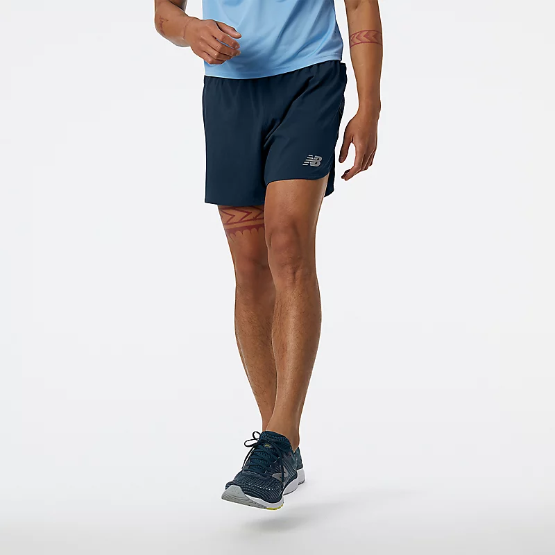 Pánské kraťasy Impact Run 5 palců – NATURAL INDIGO