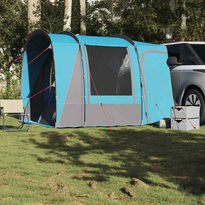 Tienda de campaña para coche vidaXL para 4 personas, azul, impermeable, tienda de campaña, tienda de jardín, refugio exterior, tienda de campaña para acampar, refugio 4009498