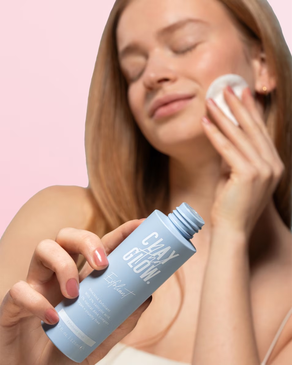 CLAY AND GLOW BHA/AHA pīlings