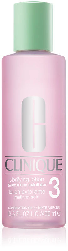 Clinique 3 Steps Clarifying Lotion 3 toner voor de vette en gecombineerde huid