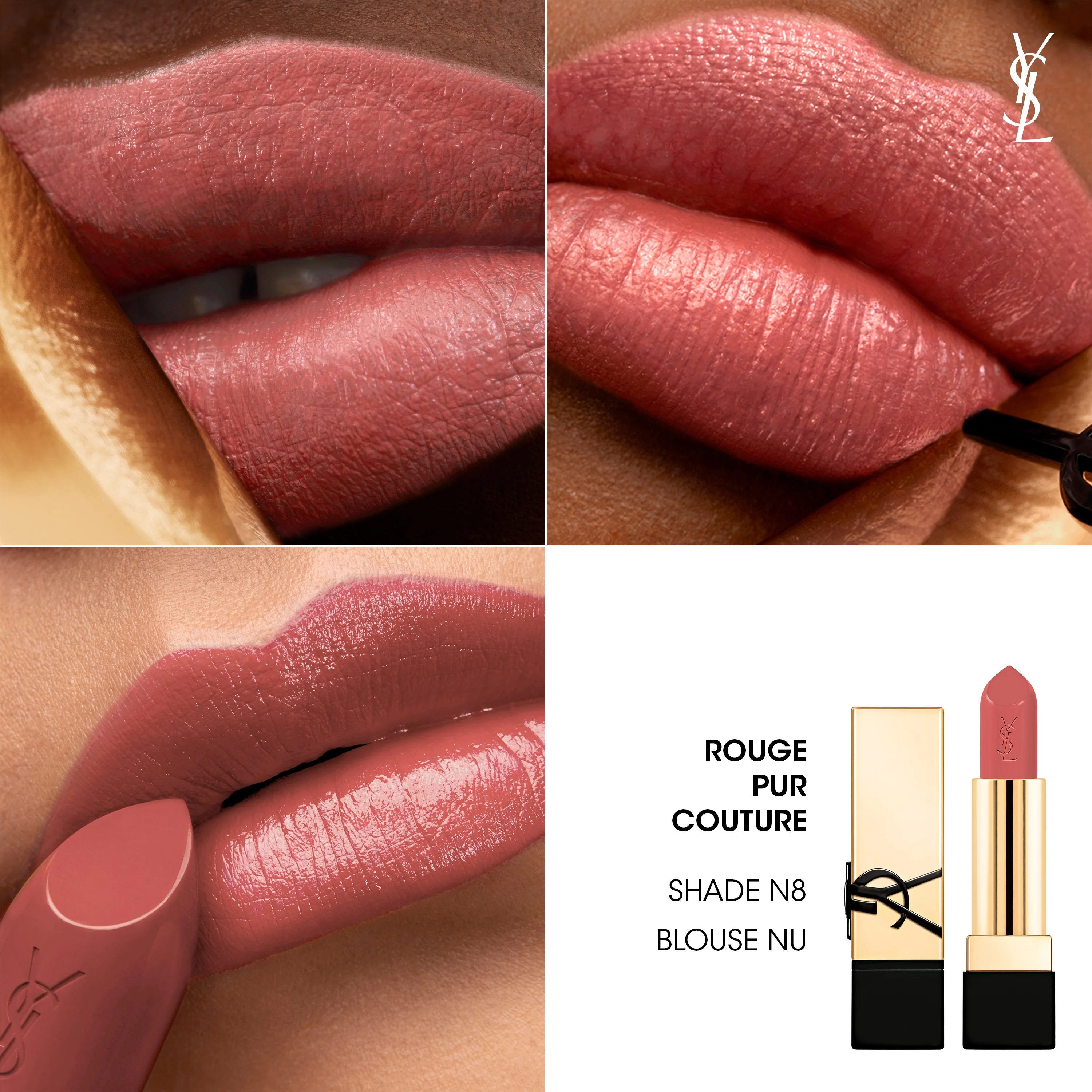 Labbra Rouge Pur Couture - Rossetto Satinato - Rossetto