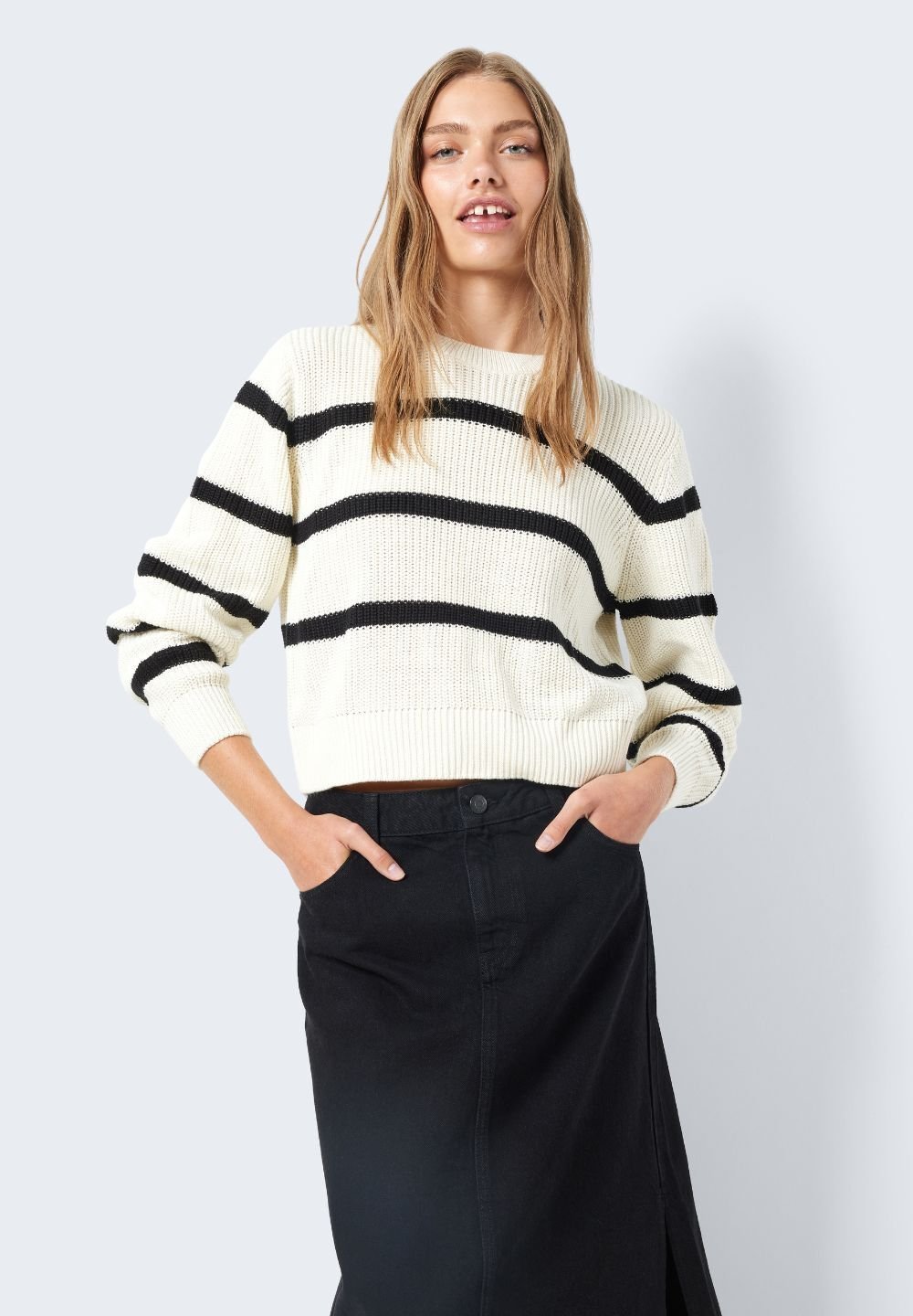 Noisy May NMAYSA O NECK - Pull - lait de poule