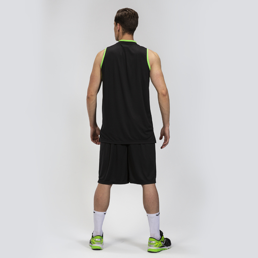  Ensemble Joma Campus Noir Vert fluorescent