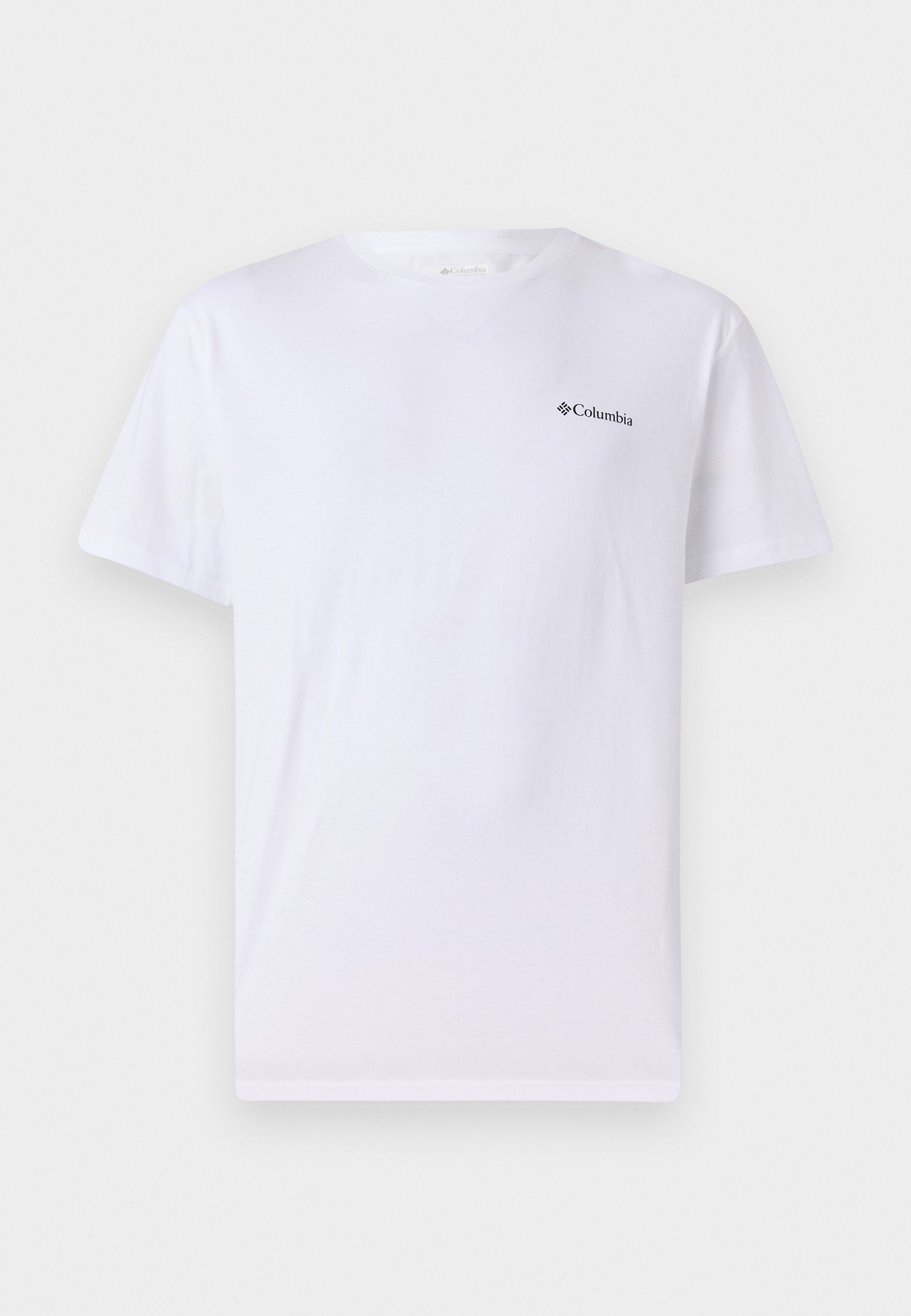 Columbia BARTON SPRINGS GRAPHIC TEE - Nyomott mintás póló - fehér