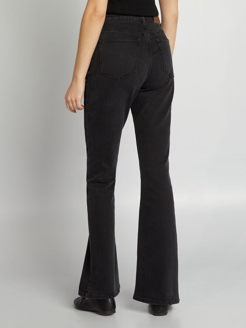 5-pocket flared jeans - L28 - ZWART