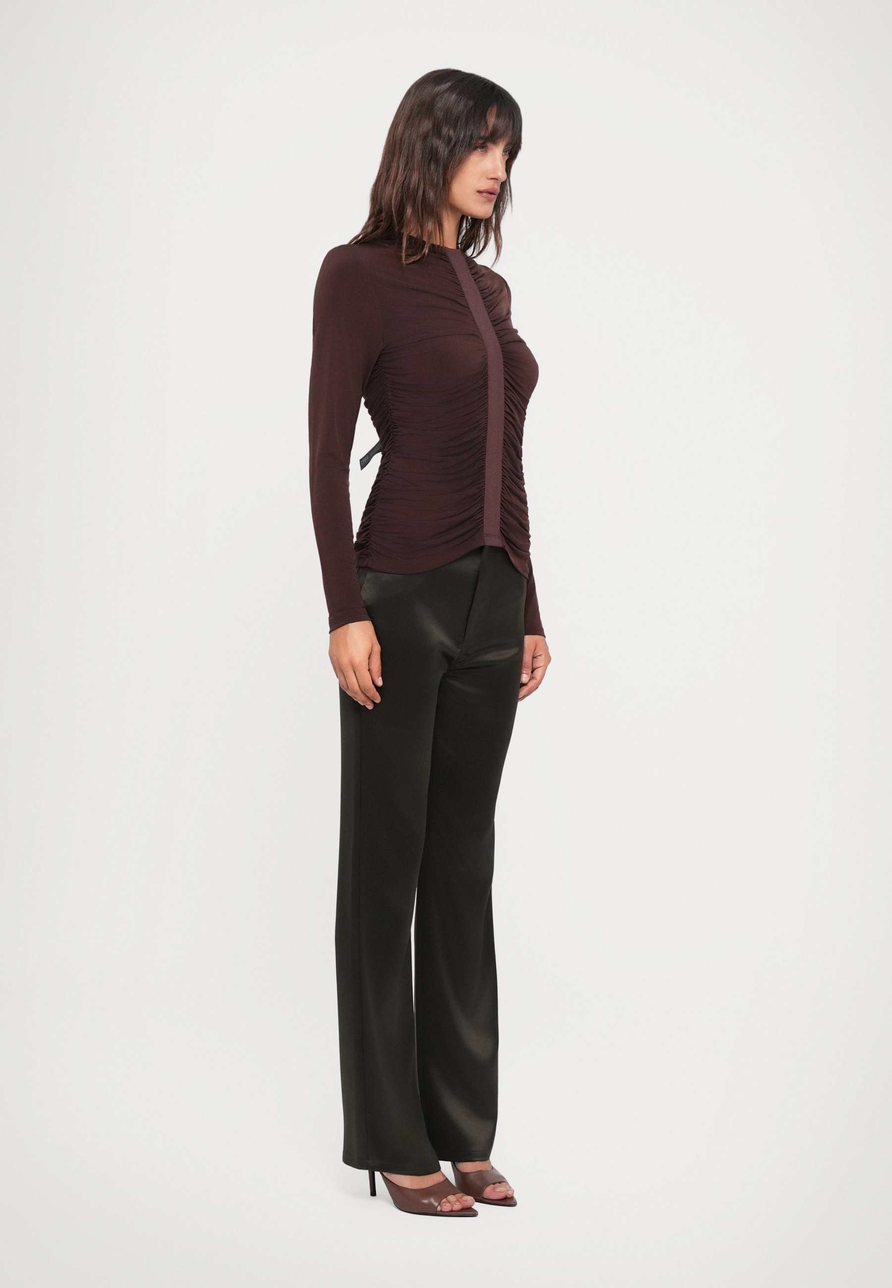 Hervé Léger THE VERONICA - Blouse - walnoot