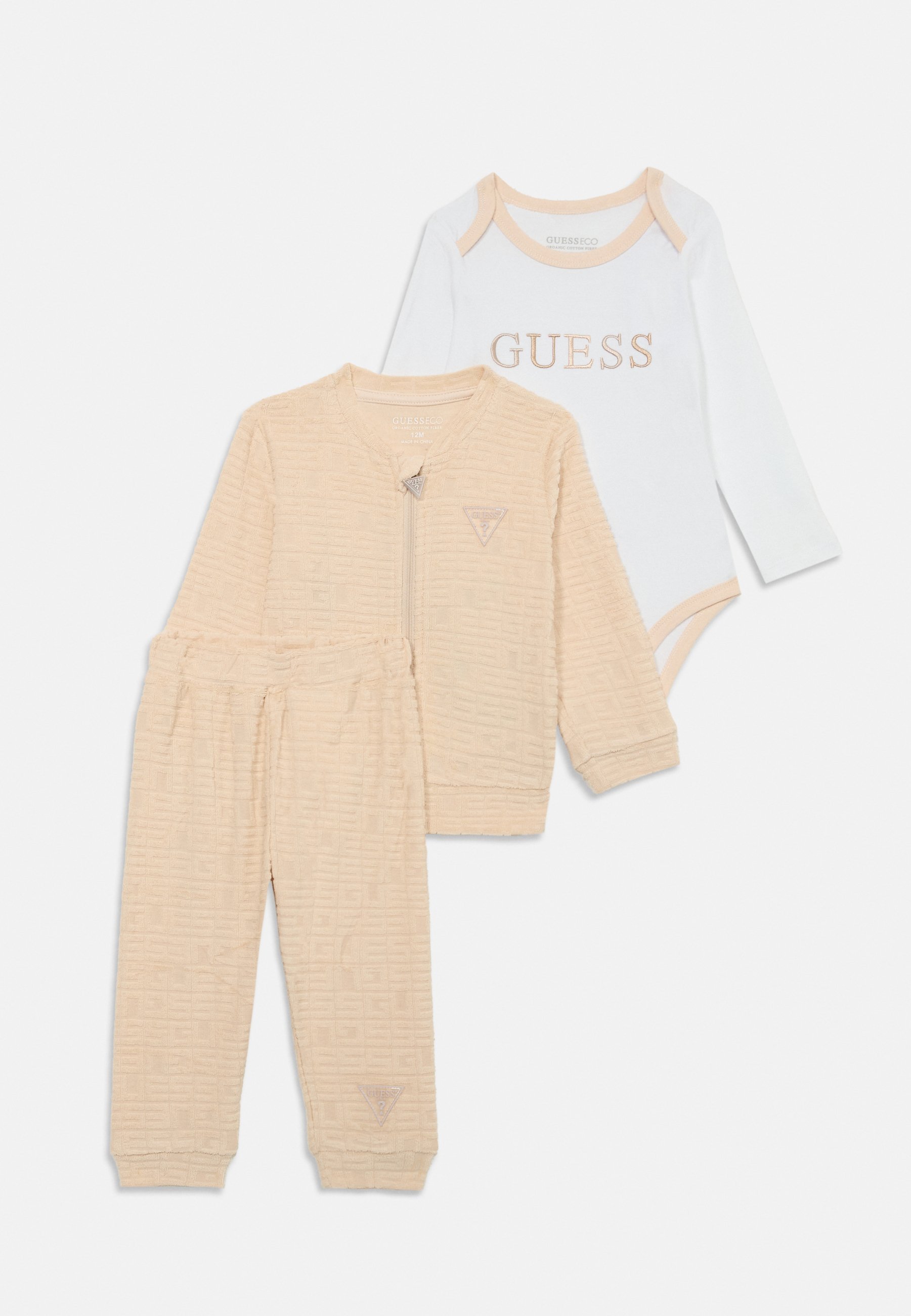 Guess BABY SET UNISEX - Melegítő - homokszínű
