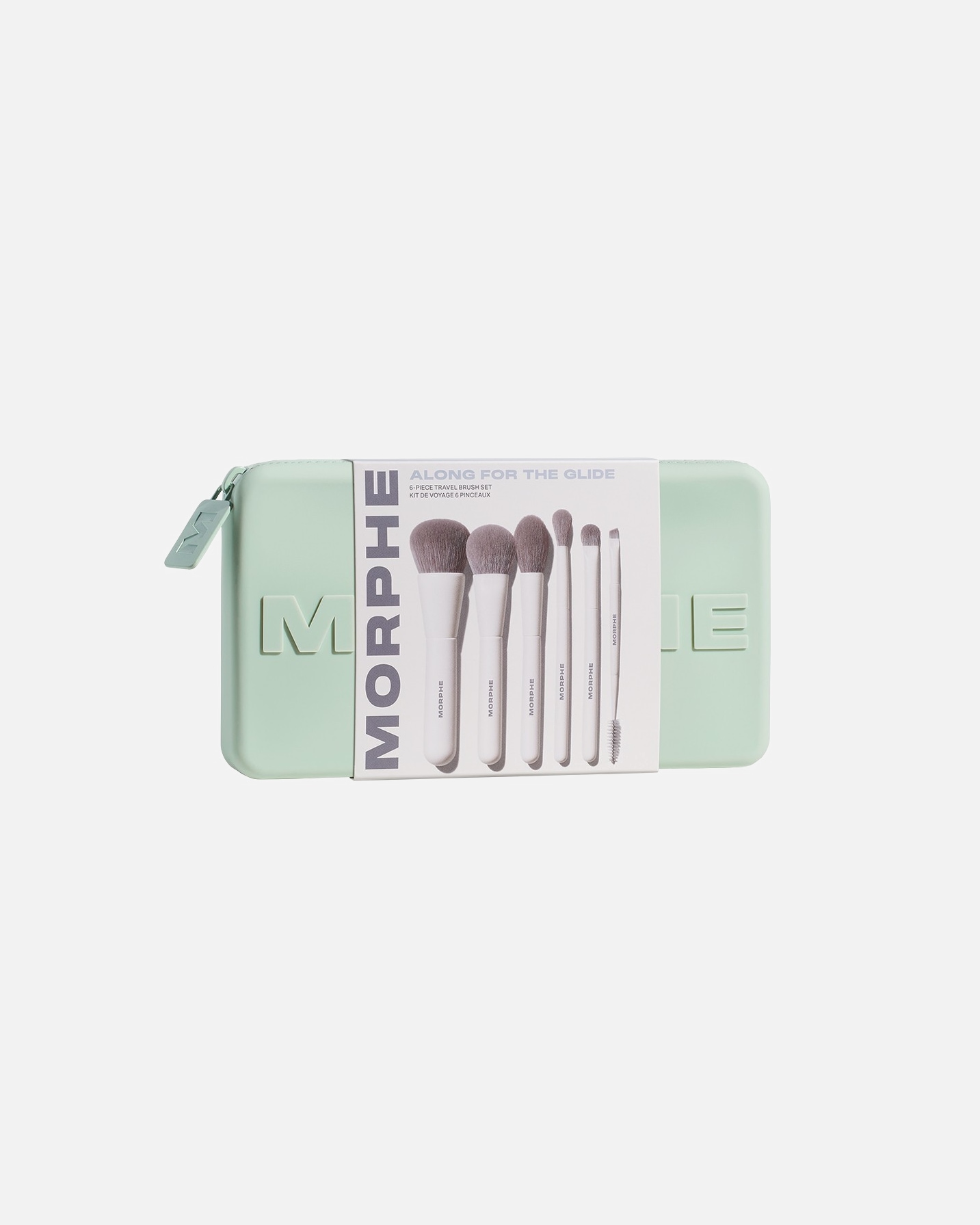 Ensemble de pinceaux Morphe « Along for the Glide », ensemble de 6 pinceaux de voyage – 1 pièce