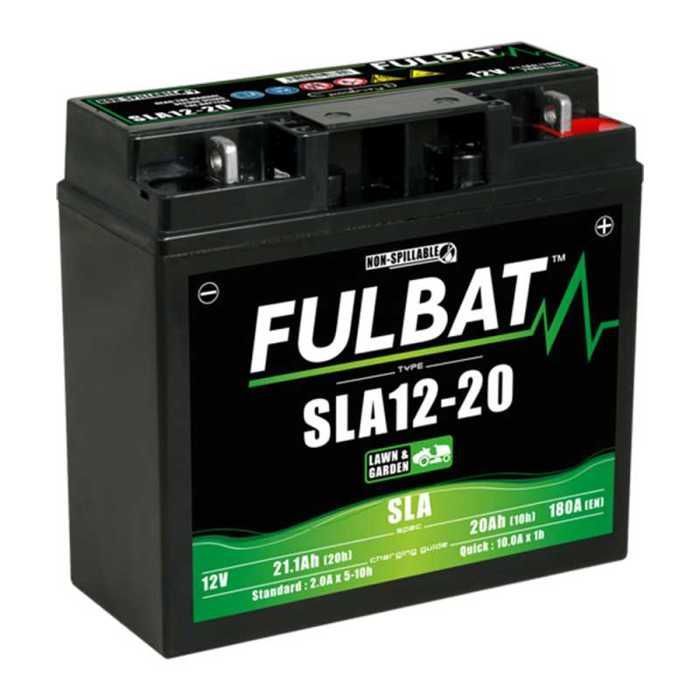 SLA 12-20 FULBAT 12V20AH BATTERY LG 182 L77 H168 - MAINTENANCE-FREE - GARDEN EQUIPMENT