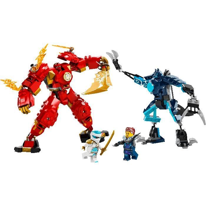 LEGO ninjago 71808 Le robot élémentaire du feu de Kai Cadeaux Jouets Objets de collection 7+