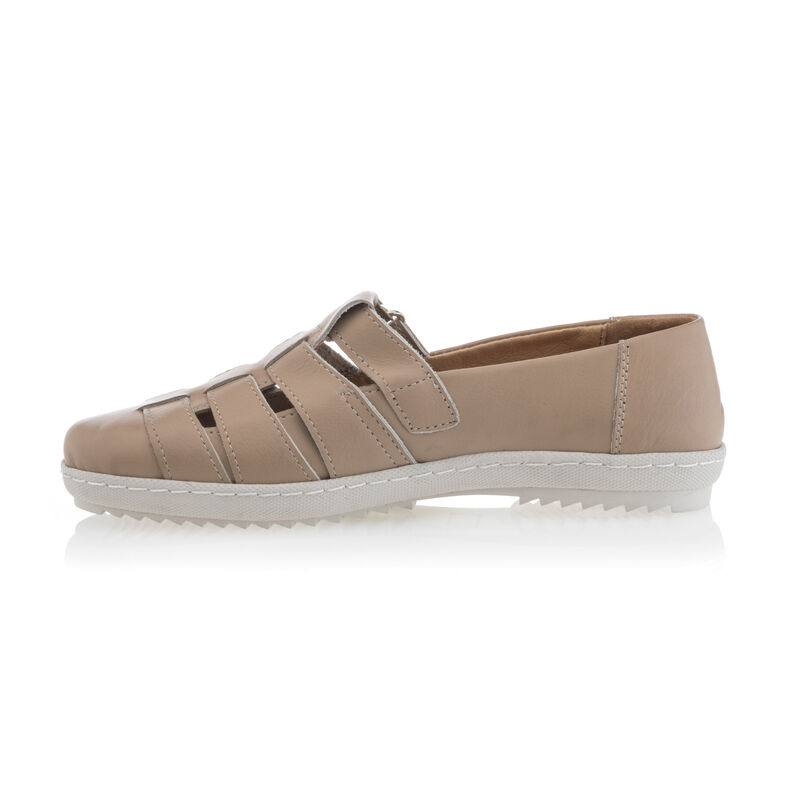 Zapatos cómodos para mujer color beige