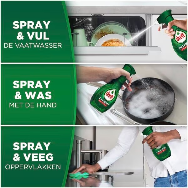 Dreft 3-u-1 Power Limun sprej<br>500ml
