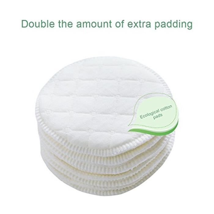 Coussinets d’Allaitement, Soins lavable coussinets d'allaitement, Coussinets et protège-mamelons 10 Lot (5 paires