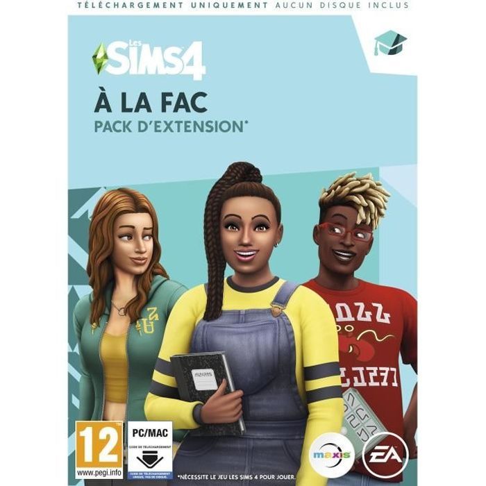 Los Sims 4 - Descubre la Universidad - Paquete de expansión - Descarga del juego para PC