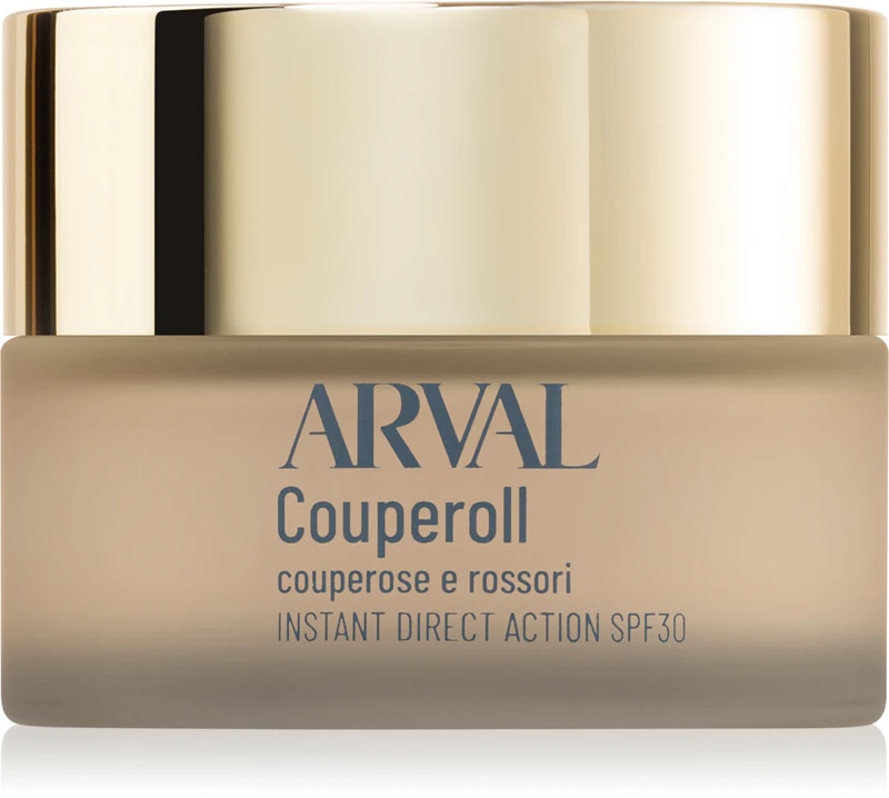 Arval Couperol Instant Direct Action SPF30 nomierinošs krēms jutīgai ādai, kurai ir nosliece uz apsārtumu