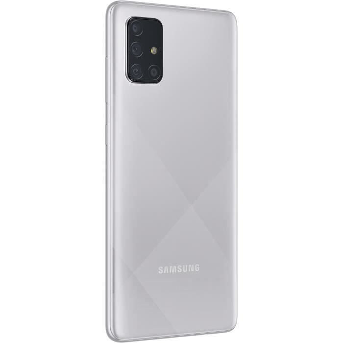 Samsung Galaxy A71 Metallic Silver - Refurbished - Very good condition