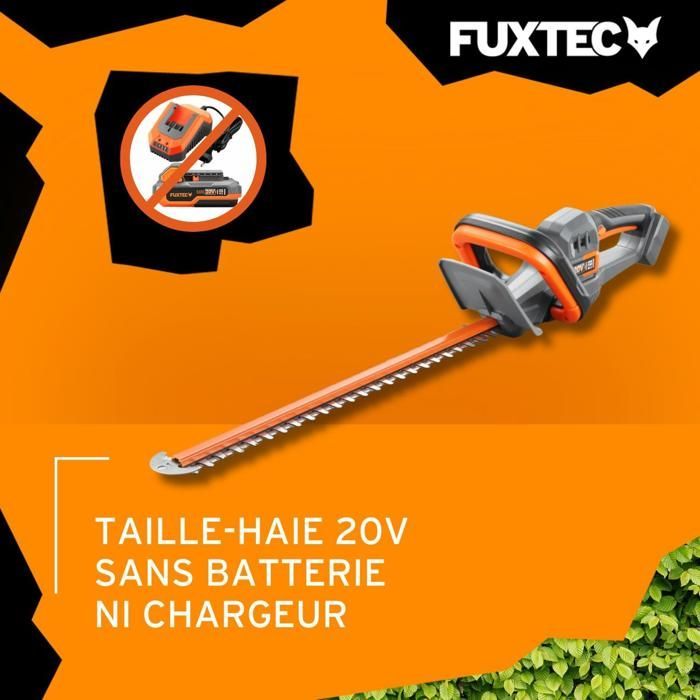 Accu-heggenschaar - FUXTEC FX-E1HS20 - 20V, 52 cm blad - Accu en lader niet inbegrepen
