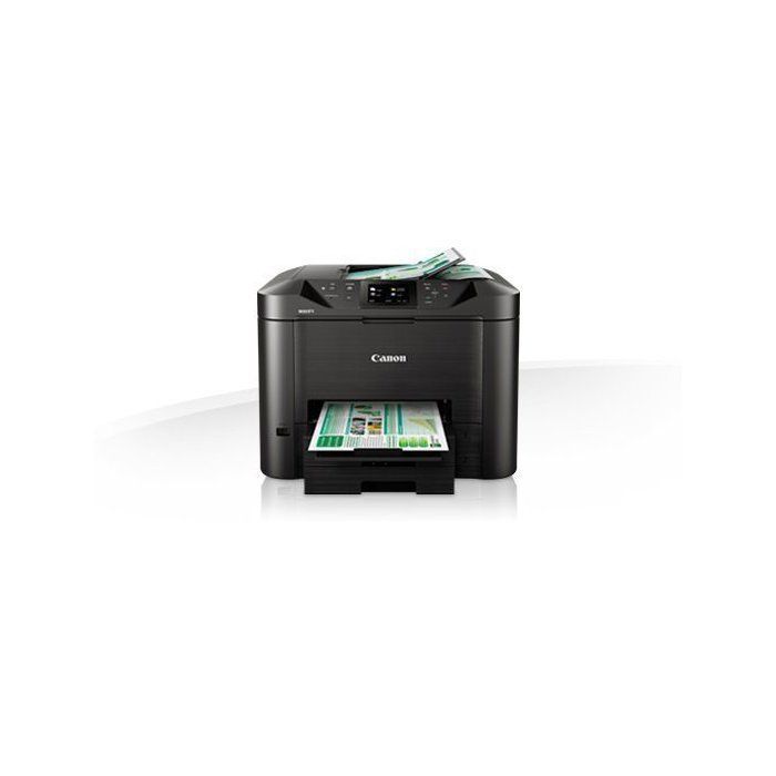 Canon Maxify MB5450 Imprimante Multifonction Jet d'encre, 24 ipm en Blanc et Noir, 15,5 ipm en Couleur, 600 x 1200 dpi