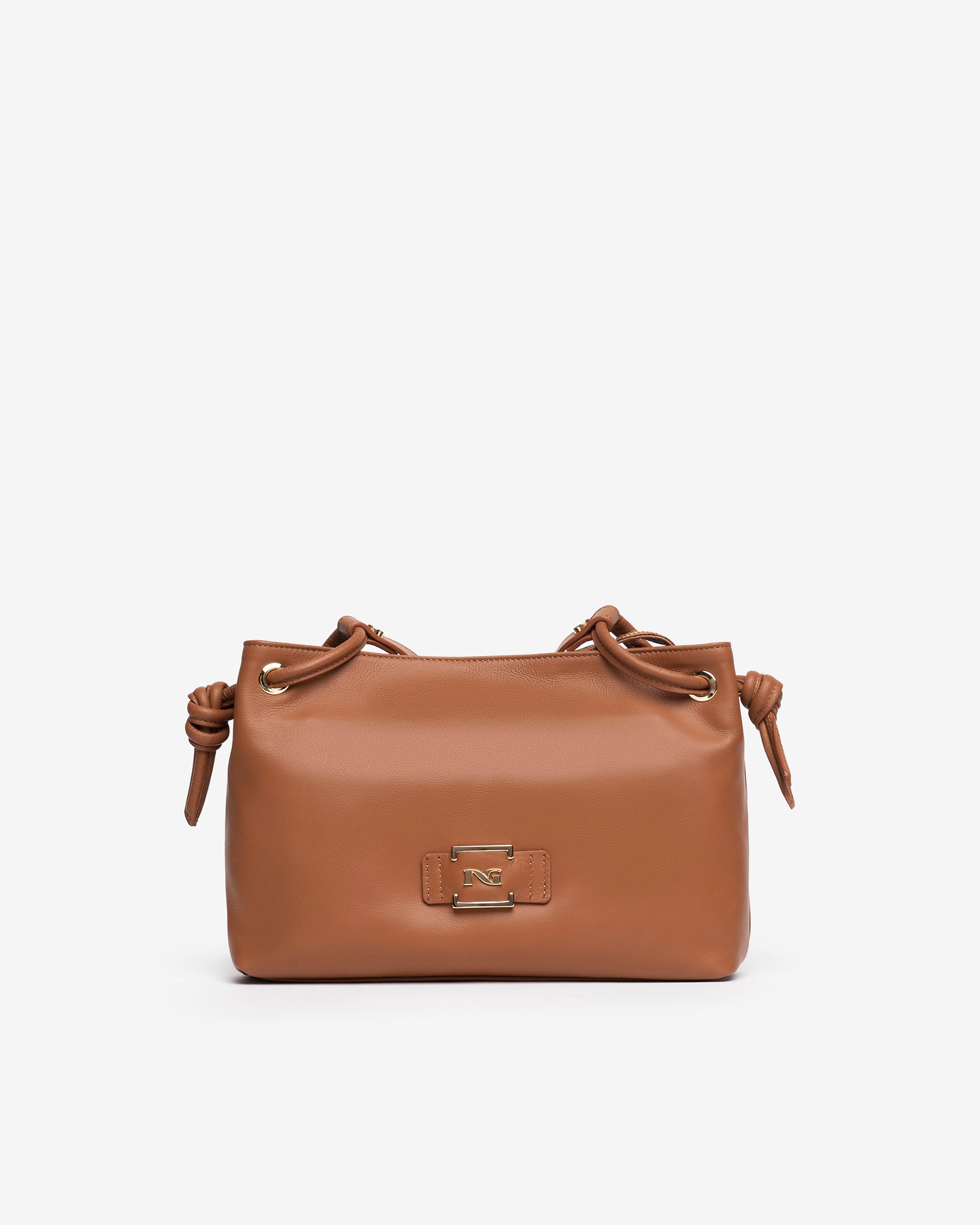  Damen-Schultertasche aus Leder
