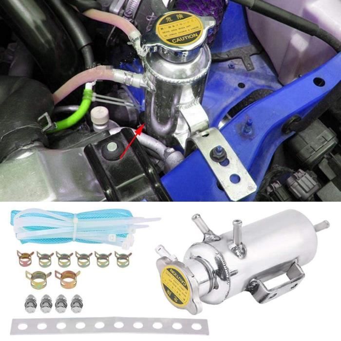 Coolant expansion tank, coolant reservoir, 350 ml aluminum car SUV overflow