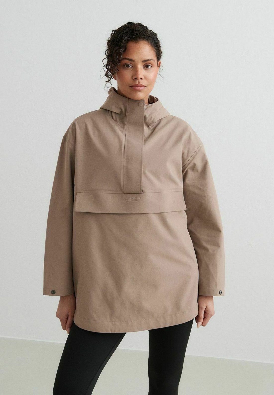aim'n® Oversized Anorak - Wasserdichte Jacke - Braun