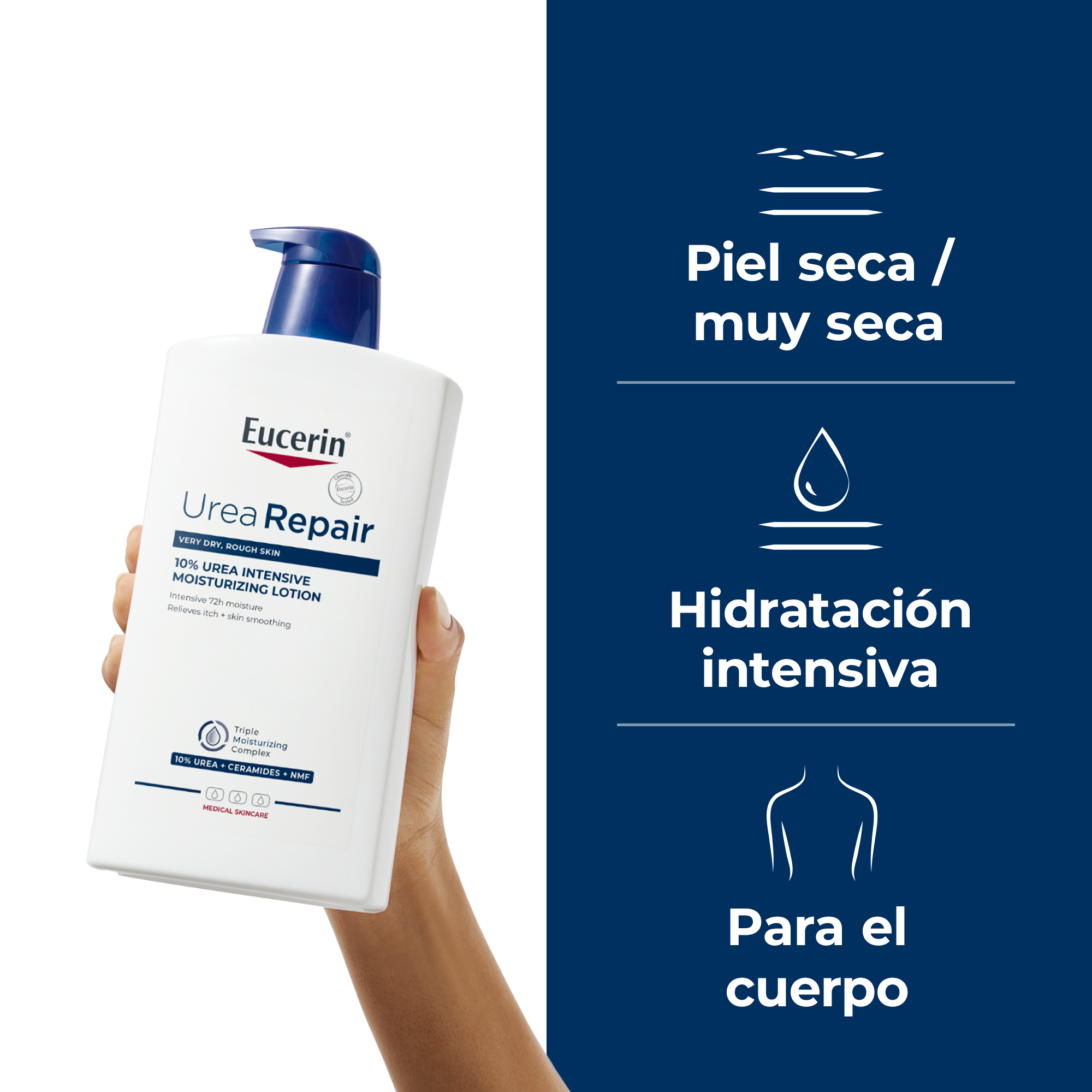 UreaRepair intenzivni hidratantni losion 10% uree Mlijeko za tijelo iz ljekarne