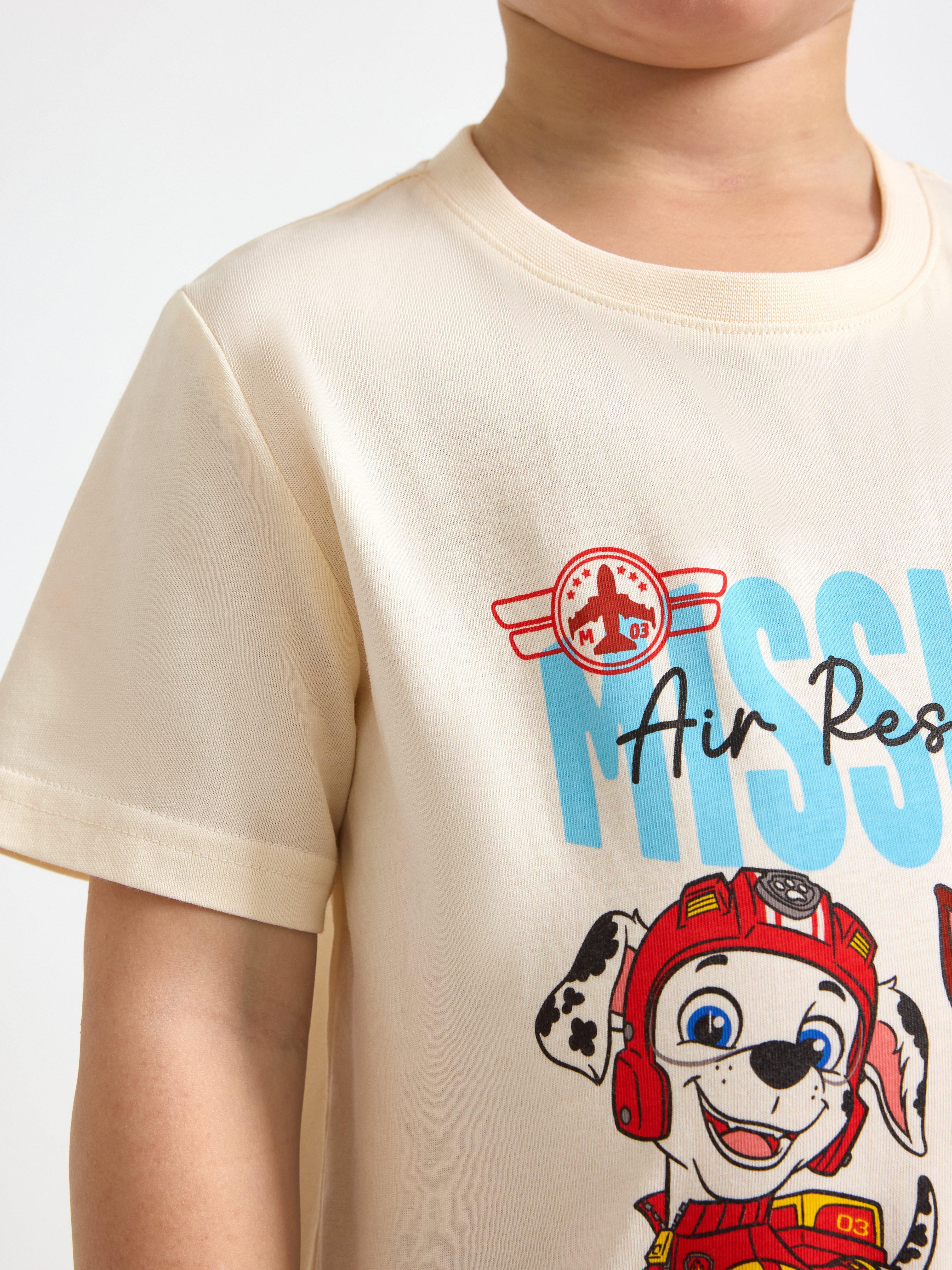 Paw Patrol t-skjorte hvit
