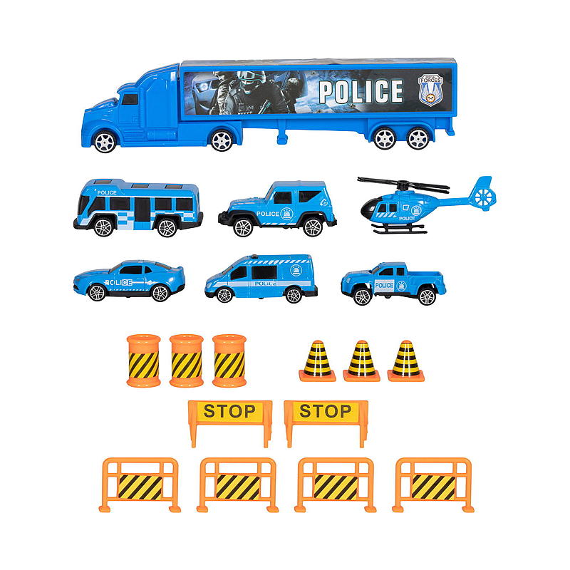 Set di auto della polizia FunToys