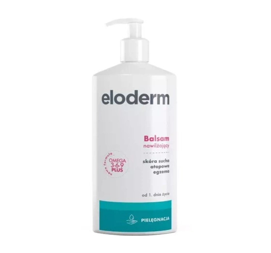 Eloderm balsam nawilżający skóra sucha, atopowa, egzema od 1 dnia życia 400 ml