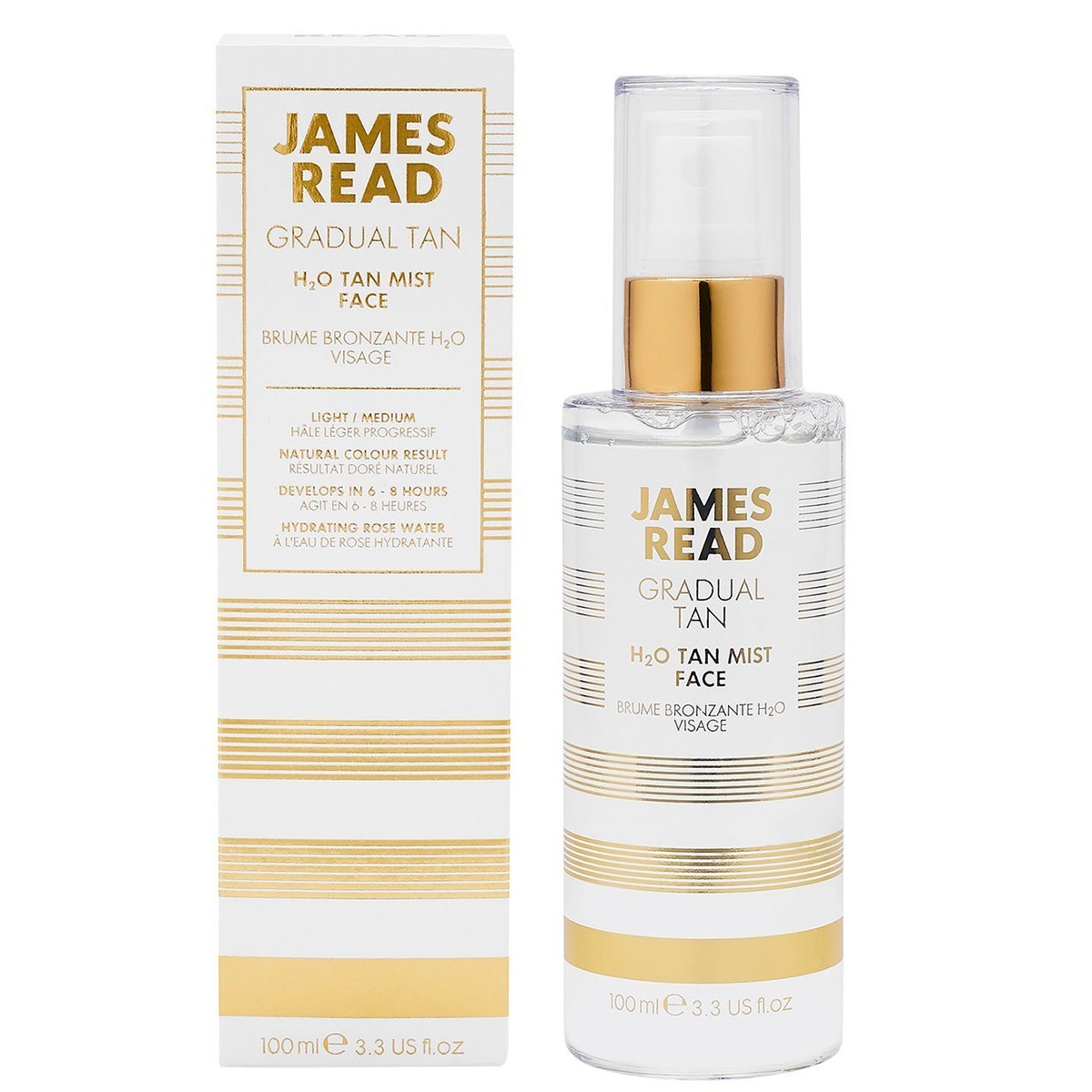 James Read sprej za samotamnjenje H2O maglica za tamnjenje - 100 ml