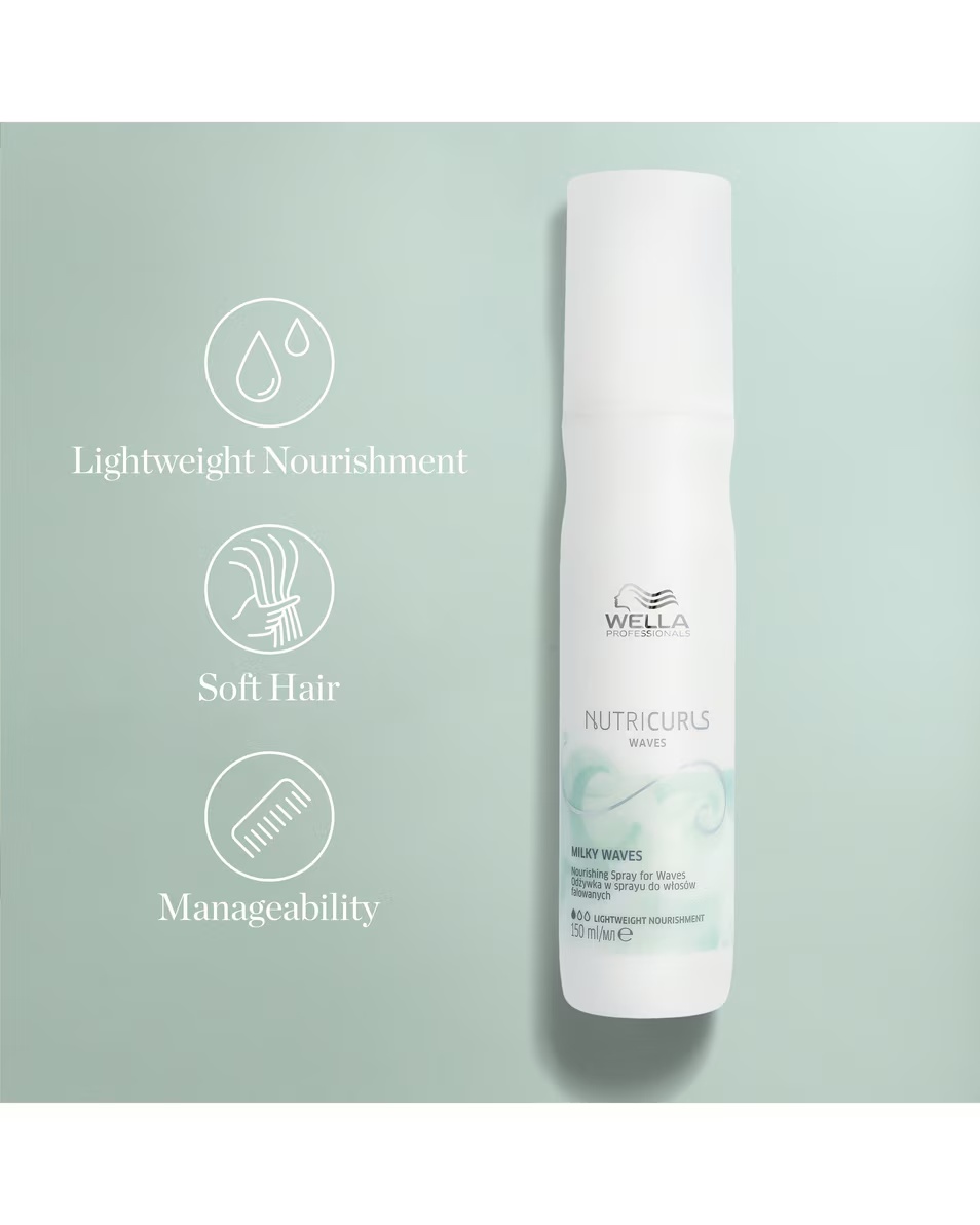 WELLA PROFESSIONALS Nutricurls Milky Waves Spray nutritiv