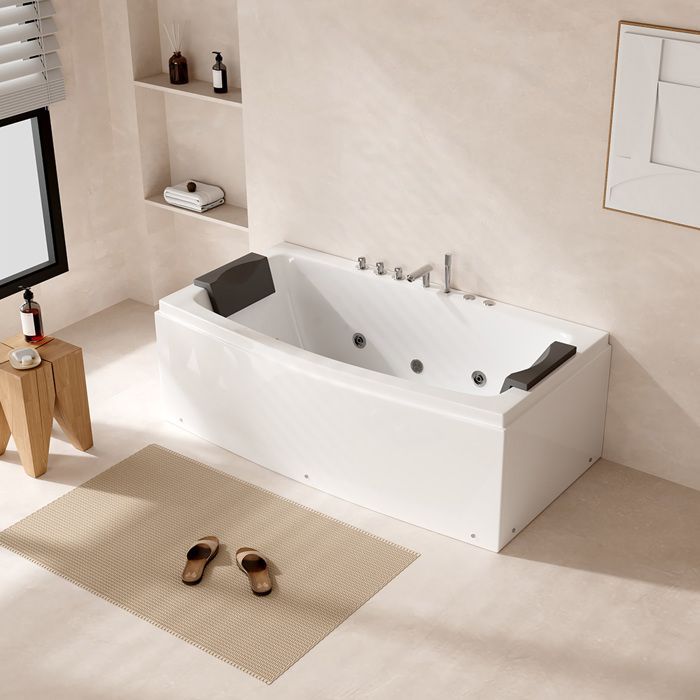 Spa de interior HOME DELUXE 'NOOR' con función de calefacción y masaje, ducha de mano incluida | Spa de interior