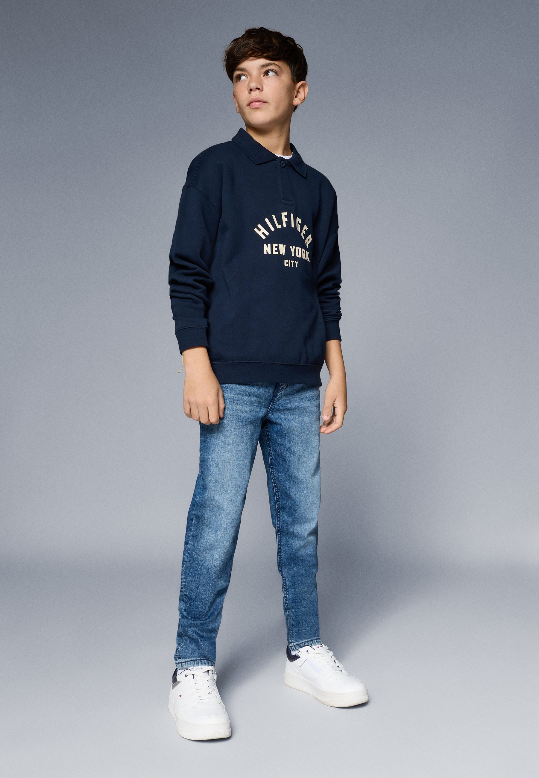 Tommy Hilfiger SCANTON VINTAGE - Slim fit jeans - blauwe denim
